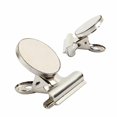 thumbnail image 1 of [actualizado] 8 fuertes clips de gancho magnético para refrigerador con imán de neodimio - 30 mm de ancho - Imanes perfectos para refrigerador Imanes de cocina Imanes de calendario para Hou, 1 of 4