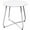 White, variant on Grand Patio Outdoor&Indoor Steel Patio Side Table, Weather Resistant Outdoor Small Round End Table for Patio, Yard, Balcony, Garden, Living Room, Bedroom, Black