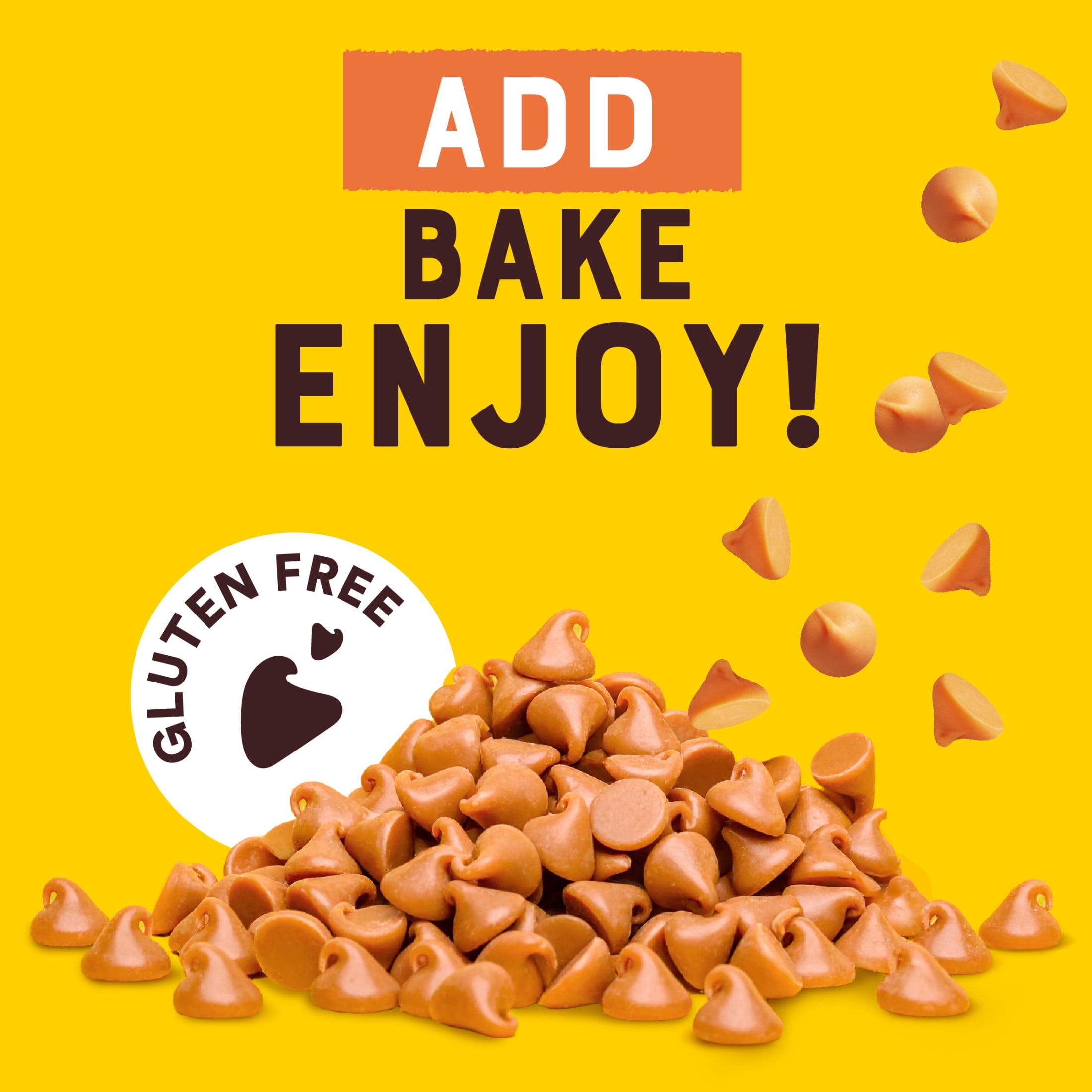 Nestle Toll House Pumpkin Spice Regular
Baking Chips, Morsels for Halloween
Baking, 9 oz Bag​