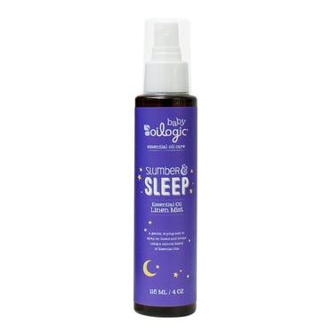 Oilogic Slumber & Sleep Essential Oil Linen Spray, Baby Sleep Spray, 4 fl oz
