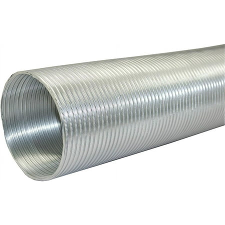 

111586 BDB111586 Semi-Rigid Aluminum Duct 8ft (6 Dia) 8 Silver