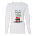 thumbnail image 2 of Wild Bobby, We Couldn't Have Picked a Better Teacher Apple Basket Pop Culture Womens Graphic Long Sleeve T-Shirt, White, Small, 2 of 3