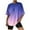 Purple, variant on IROINNID Plus Size Comfy Tops For Women Causal Round Neck Printing Blouse Short Sleeve T-Shirt Summer Tops Under 10$