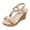 Beige, variant on Jane Wardrobe Women's Cloth Bohemian Beaded Wedge Platform Sandals, T-Strap Comfort Elegant Summer Shoes for Daily & Beach Wear, 1Pair, 36-43