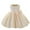 Beige, variant on Girls Birthday Party Dresseseses Toddler Satin Embroidery Rhinestone Bowknot Gown Long Dresses Navy