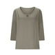 thumbnail image 5 of Chaqueta deportiva,Blusa informal con cuello en V y mangas 3/4 para mujer, de poliéster y elastano, ideal para todas las estaciones, sopatenor, 5 of 9
