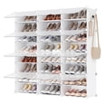 thumbnail image 1 of Zapatero SONGMICS, armario de almacenamiento de 12 niveles, 124 x 32 x 125 cm, 1 of 6