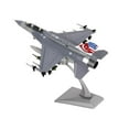 thumbnail image 4 of 1/72 F16D Fighter Falcon Airplane Model with Base Decor for Home, Office, Shop, 4 of 6