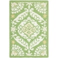 thumbnail image 2 of SAFAVIEH Chelsea Hollie Geometric Wool Area Rug, Green/Beige, 2'9" x 4'9", 2 of 8