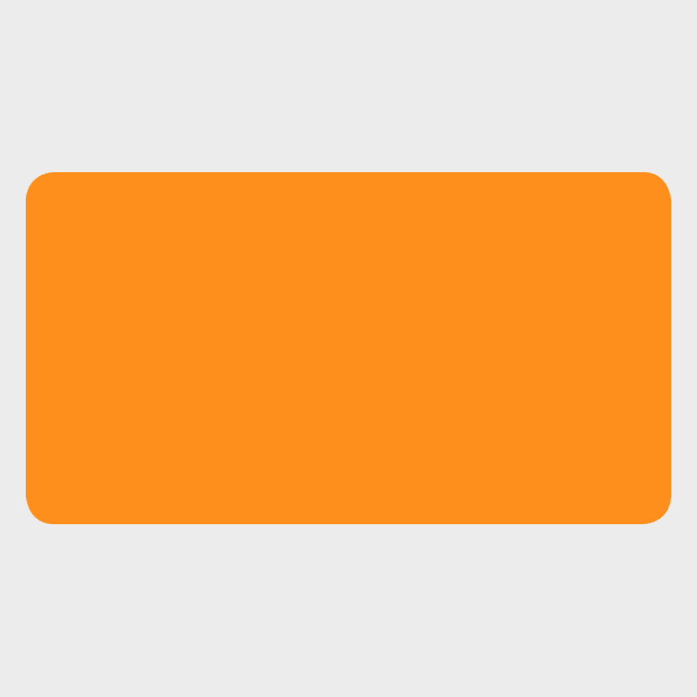 JAM Paper Standard Label Rolls, Rectangle, 1 1/2 x 2 3/4, Neon Orange, 125 Labels/Roll