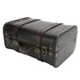 thumbnail image 3 of Retro Suitcase, Wooden Suitcase, Exquisite Craftsmanship For Bedroom Home Decor, 3 of 8