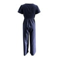 thumbnail image 6 of Kiplyki Fall Ladies Pants Wholesale Short Sleeve Solid Color Pants Jumpsuits, 6 of 7