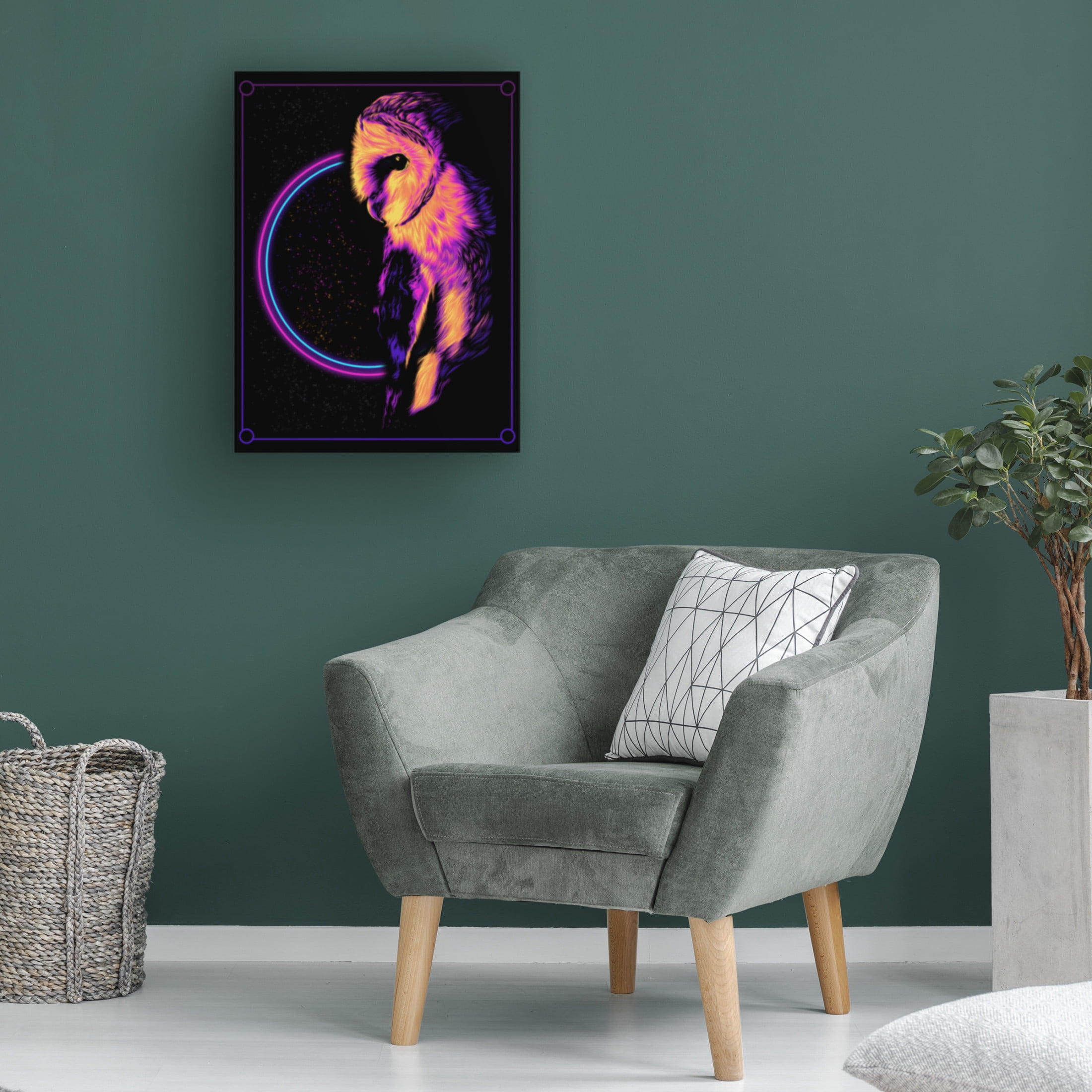 Trademark Fine Art Hastaning Bagus Penggalih Serenity Canvas Wall Art