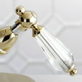 thumbnail image 4 of Kingston Brass KS1432WLL Wilshire Two-Handle Bathroom Faucet with Brass Pop-Up and Cover Plate, Polished Brass, 4 of 5