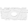 thumbnail image 2 of 30"W x 20"H x 7"ID x 10 1/2"C x 1"P Novo Architectural Grade PVC Contemporary Ceiling Medallion, 2 of 11