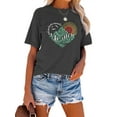 thumbnail image 2 of XCHQRTI Mountain Adventure Women Graphic Tshirt Nature Travel Tees Short Sleeve Casual Tops, 2 of 8