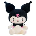 thumbnail image 1 of 45/70cm Sanrio Kuromi peluche Kawaii juguete de peluche My Melody muñeca de dibujos animados decoración del hogar niñas niños regalo de cumpleañoszhangmengyaKuromi+70cm zhangmengya unisex, 1 of 2