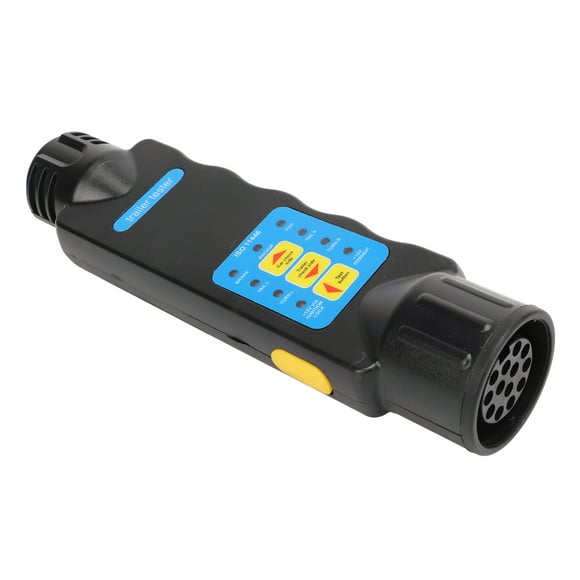 Trailer Tester, Resistance Test Impact Resistant Trailer Light Plug Socket Wiring Test Long Service Life For RV