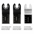 thumbnail image 6 of 100/38/12PCS for Fein Multimaster Dewalt Makita Bosch Oscillating Saw Blades Multimaster Rotary Tool Bit Saw Blades, 6 of 13