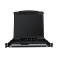 thumbnail image 2 of Tripp Lite by Eaton NetDirector 16-Port 1U Rack-Mount Console KVM Switch with 19-in. LCD + 8 PS2/USB Combo Cables - 16 Computer(s) - 19" - 16 x HD-18 Keyboard/Mouse/Video - 1U Height, 2 of 5