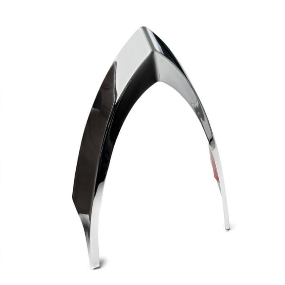 Krator Chrome Taillight Top Trim Accent Compatible with 2014-2019 Indian Motorcycles (Chief, Roadmaster, Springfield and More!)