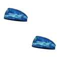 thumbnail image 4 of Qarigey Diadema de ganchillo Deportes Tie-dye Sweatband Antideslizante Hairbands Accesorios para peinados para Sporting Running Tipo 2 Tipo 2 2piezas, 4 of 6