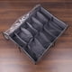 thumbnail image 3 of Organizador de zapatos para debajo de la cama, 3 unidades, caja de tela plegable para zapatos con cubierta transparente, bolsa de almacenamiento con ventana transparente, 3 of 7