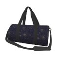 thumbnail image 1 of Fotbe Copper-Gold Gloss Outline Chrysanthemum Bolsa Deportiva de Lona Plegable con Estampado, Bolsa de Gimnasio con Bolsillo Seco/Húmedo, Bolsa de Viaje Ultraligera de Gran Capacidad, 1 of 6