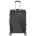 thumbnail image 2 of TUCCI ITALY Colpi 3-Piece Hardside Spinner Luggage Set 20/24/28", Unisex Adult, Lightweight - Black, 2 of 7