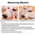 thumbnail image 4 of Dog Mask, Reusable Breathable Air Filter Mask, Adjustable Pet Gas Face Masks, Dog Smoke Respirator Muzzled, Muzzle for Large and Small Dogs (Gray, Small), 4 of 8