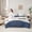 White Blue 01, variant on Feelyou Kawaii Sea Turtle Bedding Comforter Set 7pcs for Teen, Marine Coral King Bedding Sets, Ocean Animal Theme Reversible Bed Sheets, Lightweight Room Decor