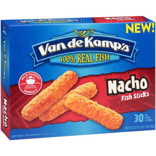 Van de Kamps Nacho Fish Sticks 30 XL Fish Sticks