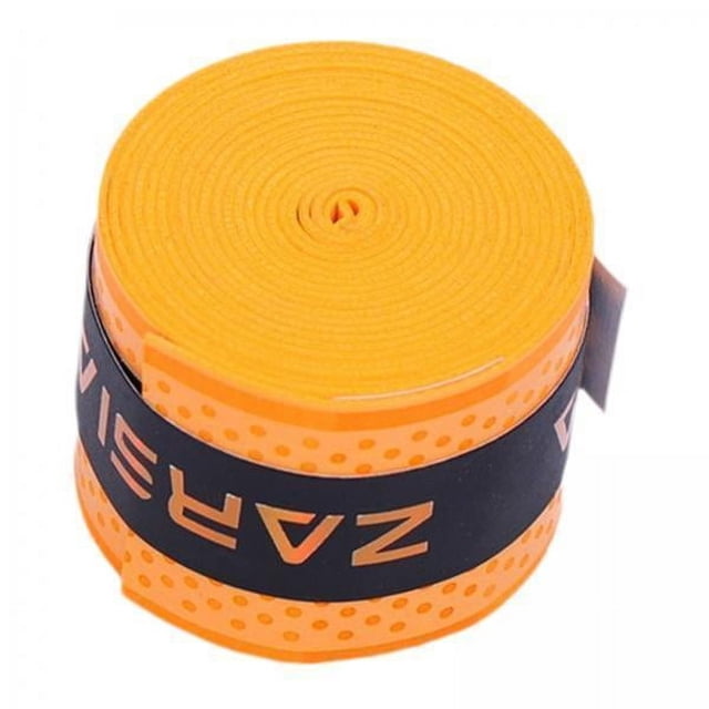 jinwen 3xRacket Grip Tape AntiSlip Handle Tape for Racquetball Fishing Rod Pickleball Orange