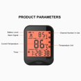 thumbnail image 3 of Termómetro De Carne Con Bluetooth, Termómetro De Parrilla Inteligente Con Retroiluminación Lcd, Notificación De Alarma Para Horno De Barbacoa, Ahumador De Cocina Sweethay OD014059-00, 3 of 6