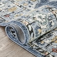 thumbnail image 5 of Well Woven Messina Vintage Medallion Blue Distressed 7'10" x 9'10 Area Rug, 5 of 8
