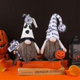 thumbnail image 5 of Decoraciones de gnomos de Rudolph de invierno para Halloween, muñeco sin rostro, figuras de gnomos festivos novedosos para decoración de escaparates y fiestas, B, 5 of 5