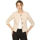 thumbnail image 1 of Chaqueta de Mujer Allegra K con Botones Cortos Ligeros Vintage de Otoño con bolsillos Beige S, 1 of 6