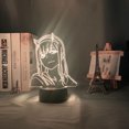 thumbnail image 4 of Muyoka Anime LED Night Colorful Control remoto Touch LED Remote Night Light L谩mpara 3D 7 colores que cambian la luz de la noche, 4 of 7