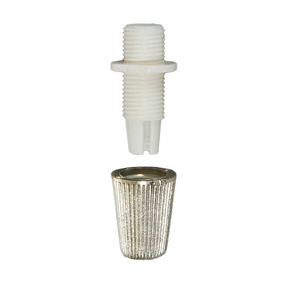 B&P Lamp® Silver Pulley Lamp Cord Grip Bushing