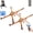 2Pcs-Orange, variant on 3-in-1 Magnetic Foldable Laptop Stand - Adjustable Aluminum Portable Laptop Riser for Desk, Multi Angle Tablet Phone Laptop Stand for Office Travel Study Home Workspace (1Pcs-Orange)