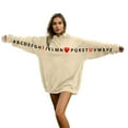 thumbnail image 3 of WILLBEST Sudaderas Deportivas Hombre Sudaderas con Capucha con Estampado De Letras A Juego para Parejas XXXGrande, 3 of 5