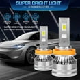 thumbnail image 6 of Combo LED Headlight Bulbs 6000K for 2014-2020 Honda Civic High Low Beam White 4X, 6 of 10