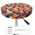 thumbnail image 2 of off road racing car SUV Round Bar Stool Seat Covers, Elastic Round Chair Cover Stool Seat Slipcover Bar Stool Cushions Round Pad for 12-14 inch, 2 of 5
