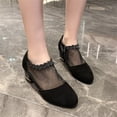 thumbnail image 3 of Minnieouse 1 par de zapatos de verano para mujer, sandalias transpirables, accesorio para calzado oficial Calzado pez negro Tamaño 36, 3 of 6