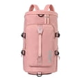 thumbnail image 1 of Fiudx Mochila Deportiva de Viaje, Diseño de Múltiples Correas, Se Transforma En Un Bolso Oculto, Compartimento Independiente para Zapatos, Separación Entre Seco y Húmedo, Nailon de Secado Rápido, Ide, 1 of 2