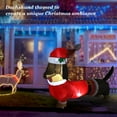 thumbnail image 4 of Perro Weiner Inflable, Decoración Navideña De 1,5 M Con Luces Integradas, Para Decoración Navideña Interior Y Exterior, Modelo De Aire Dachshund, 4 of 7
