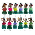 thumbnail image 2 of ZheElen Poupée Hawaïenne Créative pour Voiture et Maison avec Modèle Vert B, 2 of 6