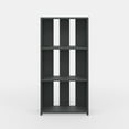 thumbnail image 5 of Ada Home Decor Parnell 3 Tier Open Shelf Modern Bookcase, Anthracite, 5 of 7