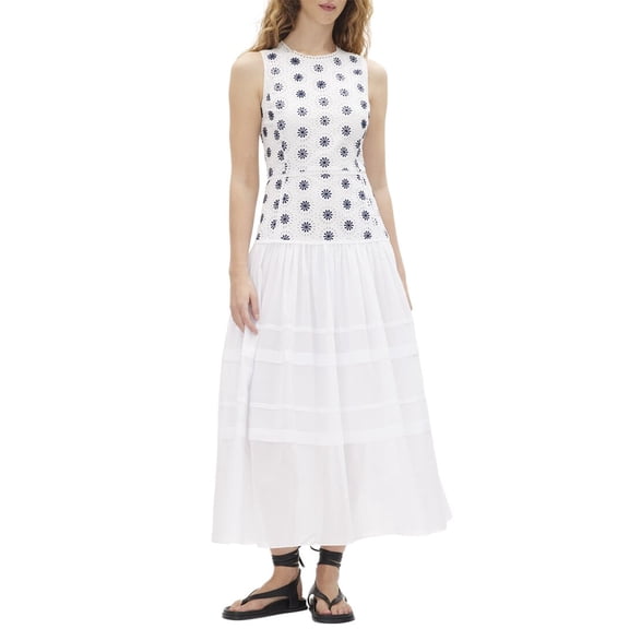 Tanya Taylor womens Rachel Dress, 2, White
