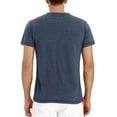JWD Classic Soft Cotton Henley T-Shirt, Three Button Short Sleeve for ...